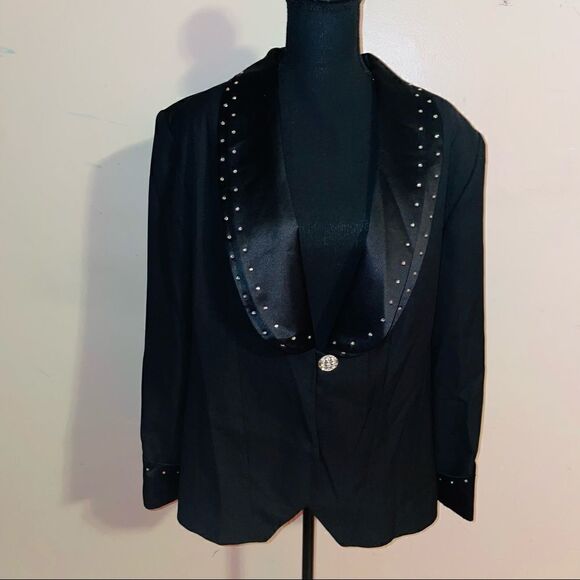 Chad Stevens Rhinestone Embellished Blazer - Picture 2 of 14